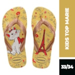 Chinelo Havaianas Kids Top Marie Amarelo 33/34