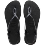 Chinelo Havaianas Luna Preto 37/38