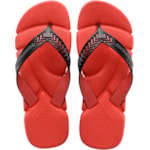 Chinelo Havaianas Power Morango/Preto 45/46