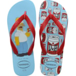 Chinelo Havaianas Simpsons Azul 45/46