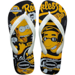 Chinelo Havaianas Simpsons Preto 35/36