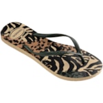 Chinelo Havaianas Slim Animals Areia 33/34