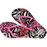 Chinelo Havaianas Slim Animals Branca 33/34