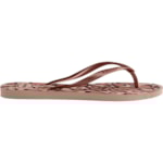 Chinelo Havaianas Slim Animals Rosa 33/34