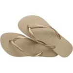 Chinelo Havaianas Slim Areia e Dourado 41/42