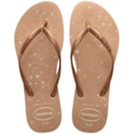 Chinelo Havaianas Slim Bege Palha 39/40
