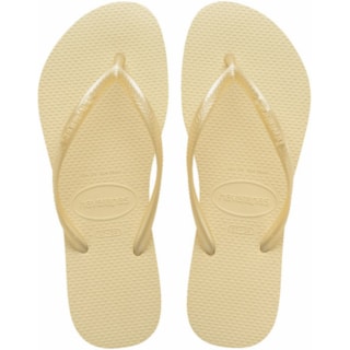 Chinelo Havaianas Slim Buttercream 33/34