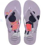 Chinelo Havaianas Slim Disney Lilás Calmo 39/40