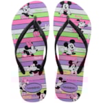 Chinelo Havaianas Slim Disney Roxo Prisma 39/40