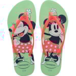 Chinelo Havaianas Slim Disney Verde Jardim 35/36
