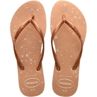 Chinelo Havaianas Slim Glitter Feminina - Rosa Ballet - Joinville  Sportcenter