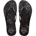 Chinelo Havaianas Slim Gloss Cinza/Cinza 35/36
