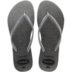 Chinelo Havaianas Slim Gloss Preto 33/34