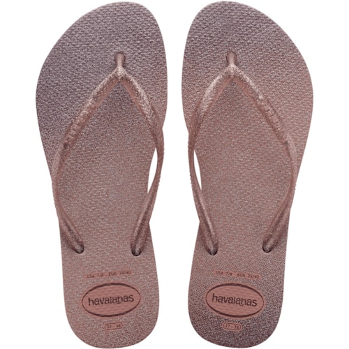 Chinelo Havaianas Slim Gloss Rosa Crocus 35/36