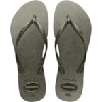 Chinelo Havaianas Slim Gloss Verde Musgo 33/34