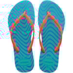 Chinelo Havaianas Slim Harmony Verde 37/38