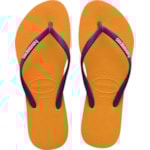 Chinelo Havaianas Slim Laranja Citrus 33/34