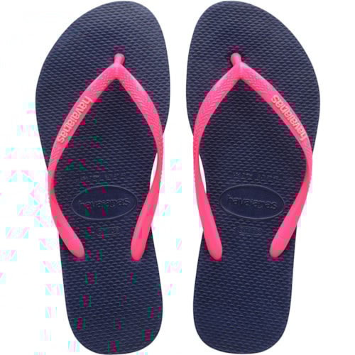 Chinelo Havaianas Slim Logo Pop Up Matinho 33/34