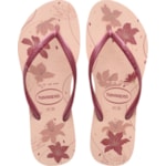 Chinelo Havaianas Slim Ogrananic Rosa/Rose Gold 33/34