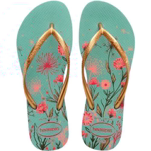 Chinelo Havaianas Slim Organic Argila 37/38