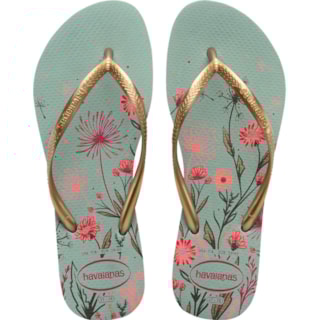 Chinelo Havaianas Slim Organic Argila 39/40