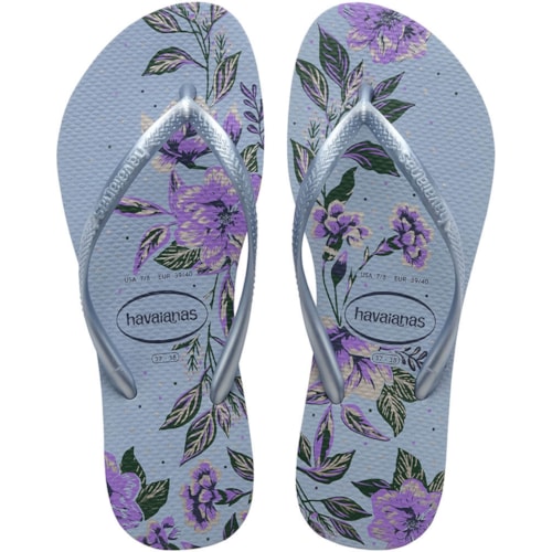 Chinelo Havaianas Slim Organic Azul 35/36