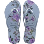 Chinelo Havaianas Slim Organic Azul 37/38