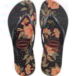 Chinelo Havaianas Slim Organic Preto 33/34