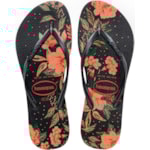 Chinelo Havaianas Slim Organic Preto 39/40