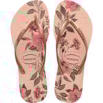 Chinelo Havaianas Slim Organic Rosa 33/34