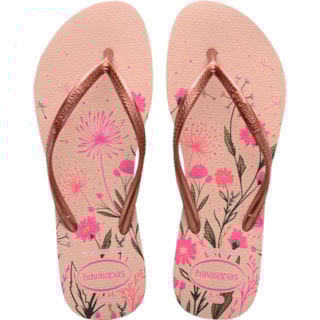 Chinelo Havaianas Slim Organic Rosa Ballet 37/38