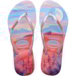 Chinelo Havaianas Slim Paisage Rosa Macaron 37/38