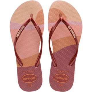 Chinelo Havaianas Slim Palette Glow Rosa/Ballet 33/34