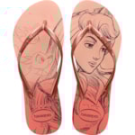Chinelo Havaianas Slim Princesas Rosa Ballet 39/40
