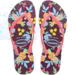 Chinelo Havaianas Slim Romance Berinjela 37/38