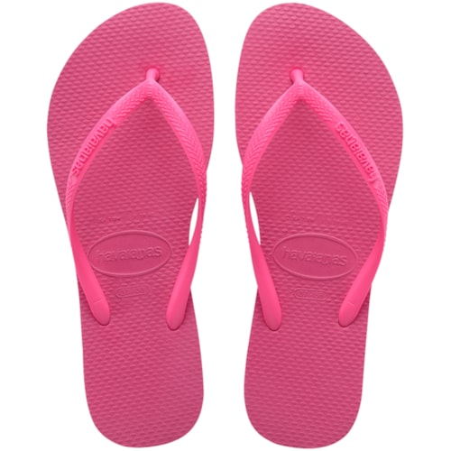 Chinelo Havaianas Slim Rosa Hollywood 33/34