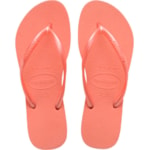 Chinelo Havaianas Slim Rosa Peach 33/34