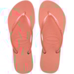 Chinelo Havaianas Slim Rosa Peach 37/38