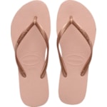 Chinelo Havaianas Slim Rose Gold 33/34