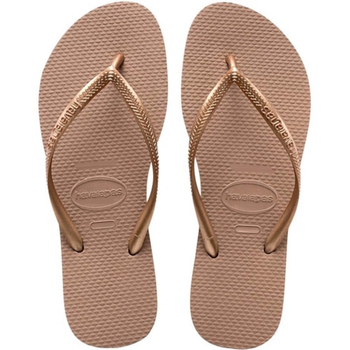 Chinelo Havaianas Slim Rose Gold 37/38