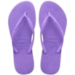 Chinelo Havaianas Slim Roxo Paisley 33/34