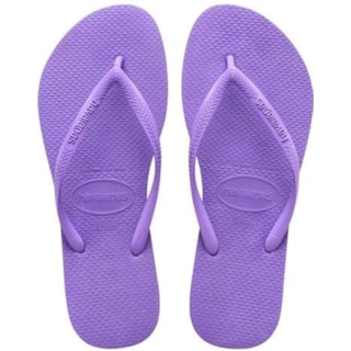 Chinelo Havaianas Slim Roxo Paisley 33/34