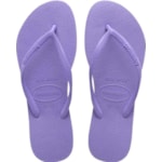 Chinelo Havaianas Slim Roxo Paisley 37/38