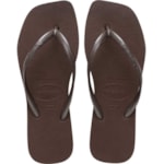 Chinelo Havaianas Slim Square Café 33/34