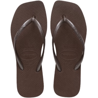 Chinelo Havaianas Slim Square Café 35/36