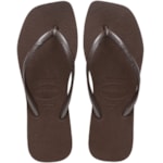 Chinelo Havaianas Slim Square Café 39/40