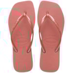 Chinelo Havaianas Slim Square Canyon Clay/Rosa 33/34