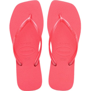 Chinelo Havaianas Slim Square Coral Tropical 33/34