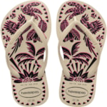 Chinelo Havaianas Slim Tucano Bege Palha 35/36