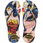 Chinelo Havaianas Slim Wonder Woman Vermelho/Mar 35/36